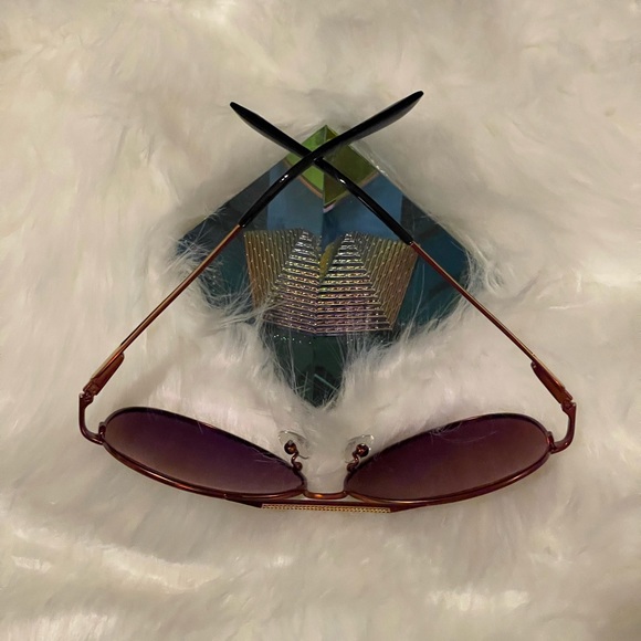 Gold Brown Classic UV400 Polarized Alloy Driving Sunglasses - Picture 4 of 5